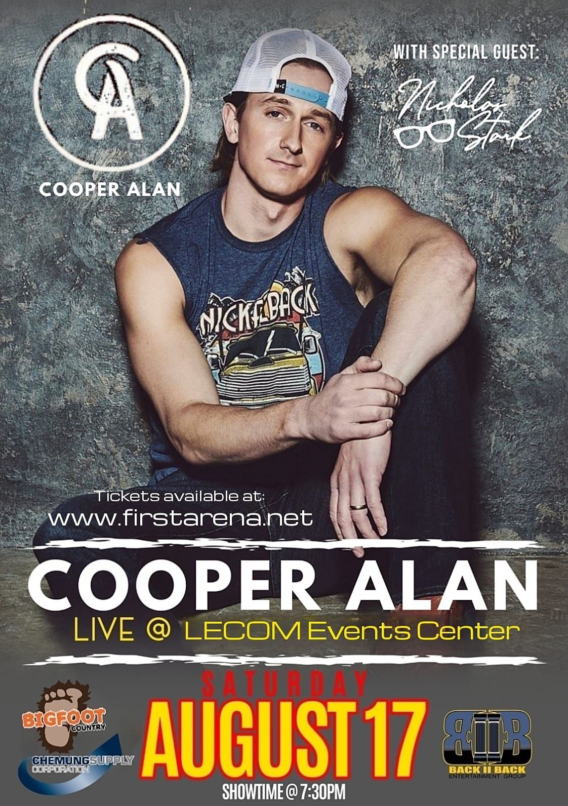 Cooper Alan at Jenks Club, 6 August | Event in Point Pleasant Beach | AllEvents