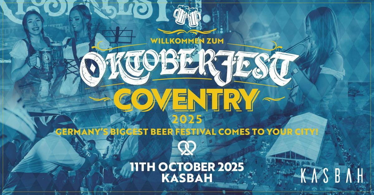 Oktoberfest | Kasbah, Coventry, 11 October | Event in Coventry | AllEvents