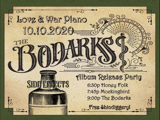 The Bodarks Album Launch At Love War Love And War In Texas Plano Authentic Site 10 October