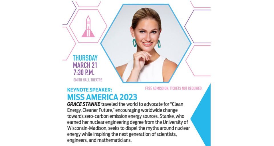 SciFest Keynote 2024 Grace Stanke, Miss America 2023 and Nuclear