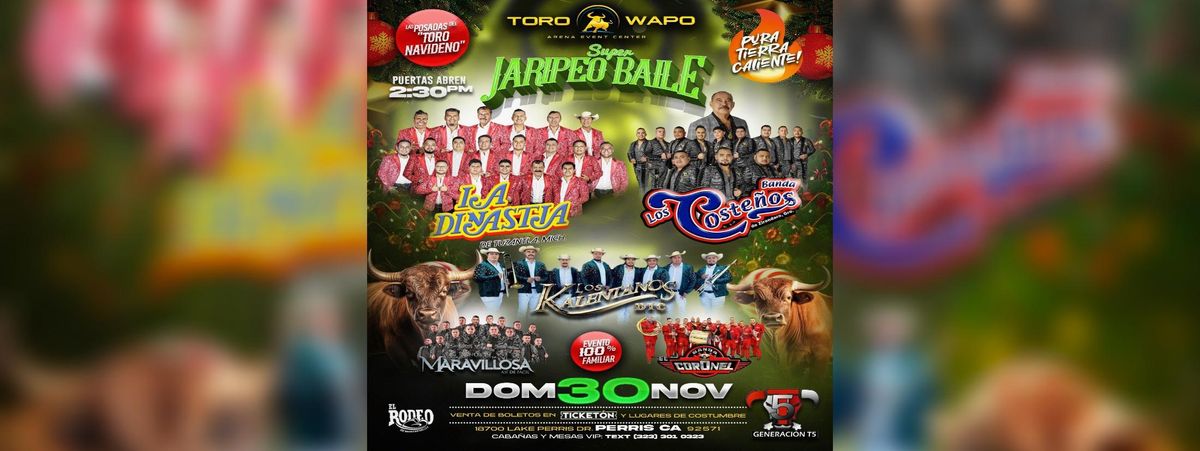 DINASTIA, COSTEÑOS Y JARIPEO! | Event in Perris | AllEvents