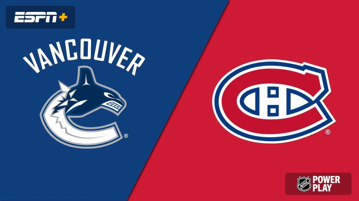 Montreal Canadiens at Vancouver Canucks Tickets, Rogers Arena