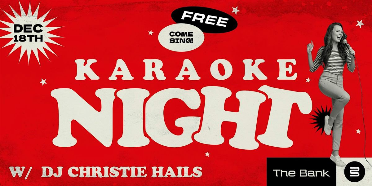 KARAOKE NIGHT, 18 December | Event in Welland | AllEvents
