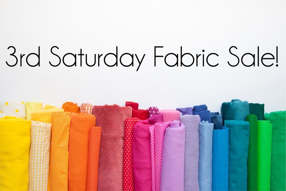 3rd Saturday Sale!, Austin Sewing Machines and QuiltingRound Rock