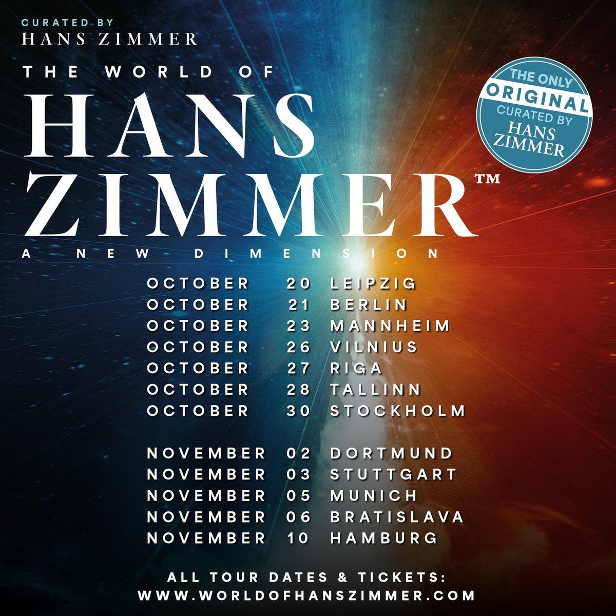 Hans Zimmer Mannheim Tickets, 6 November | Event in Mannheim | AllEvents