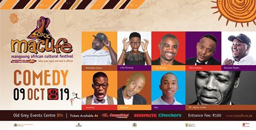 Macufe Comedy 2019, Macufe Dome(Old Grey Sports Ground)9301