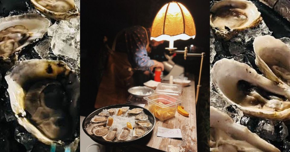 Oceanic Delights Oyster Social at Pluck Farm!, Pluck Farm Steel