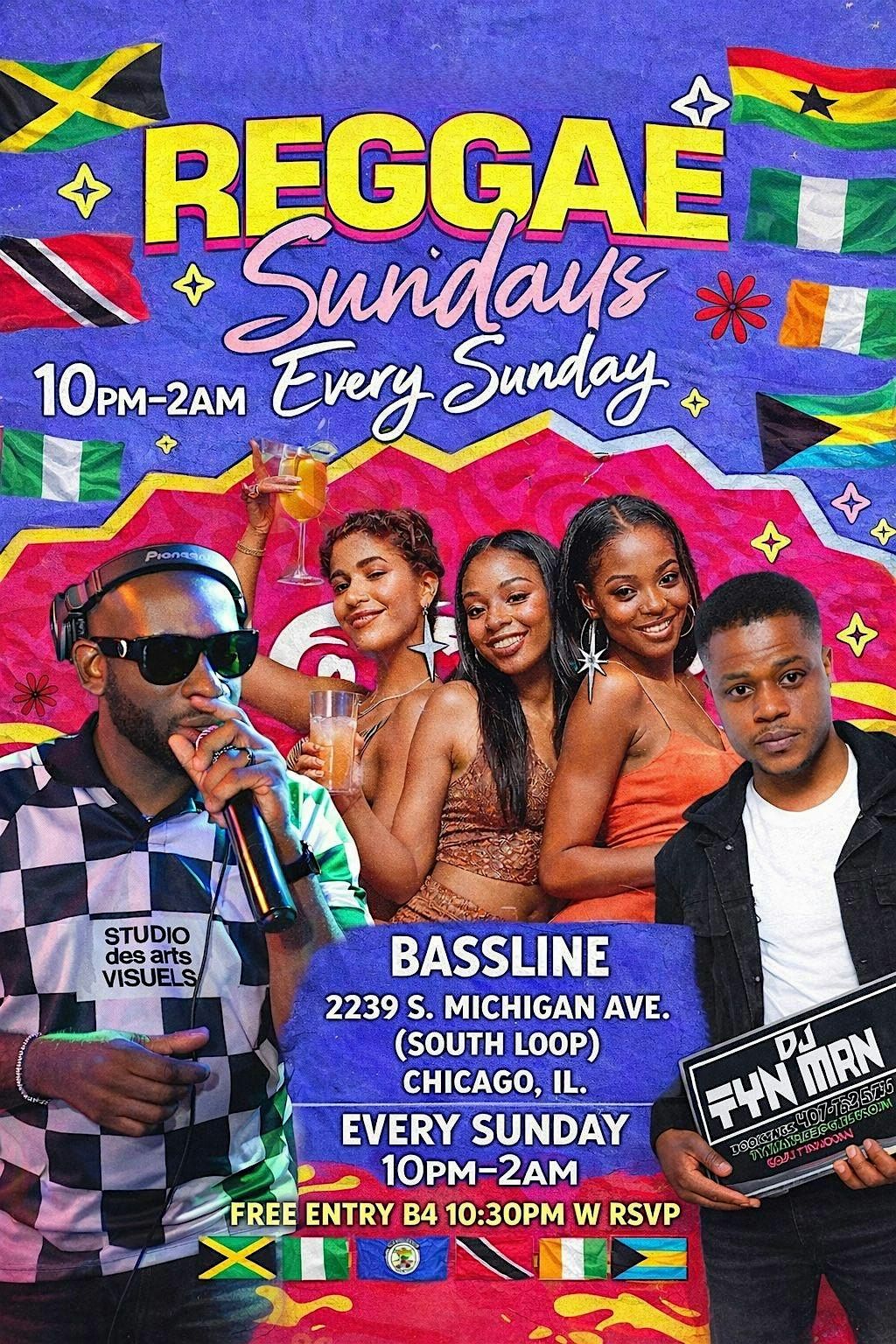 REGGAE SUNDAYS Taurus Invasion The #1 Caribbean Weekly Party 4/26/26 ...