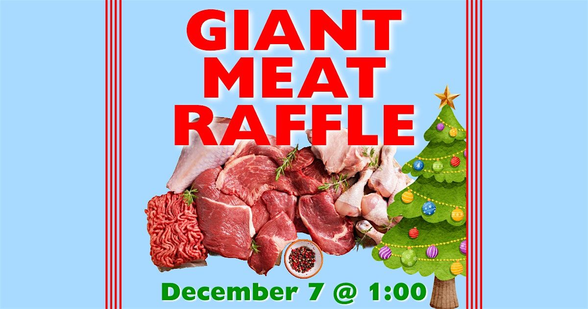 Giant Meat Raffle, 7 December | Event in Brockton | AllEvents