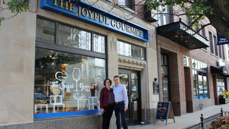 First Friday, The Joyful Gourmet, Libertyville, December 1 2023