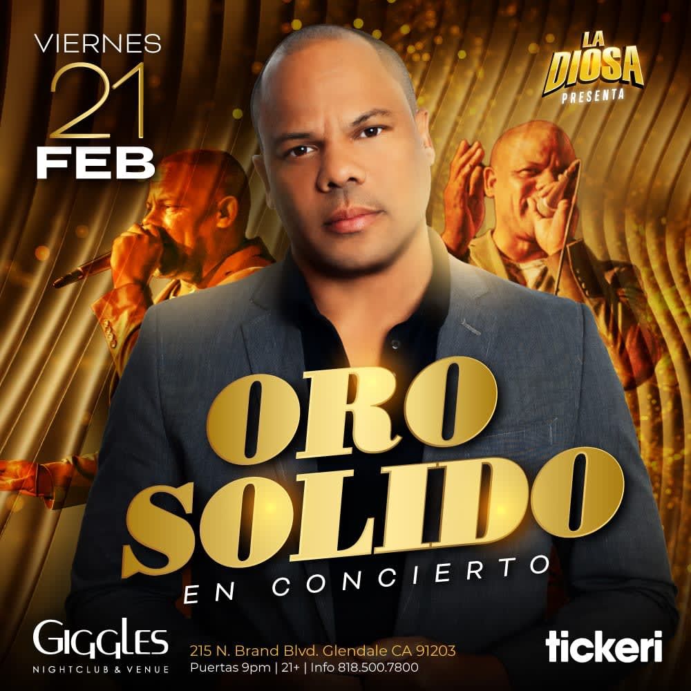 Oro Solido, 9 May | Event in Berwyn | AllEvents