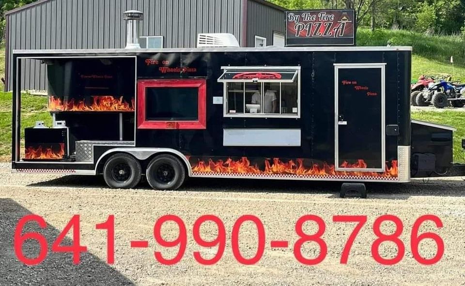 Fire on Wheels Pizza, Gezellig Brewing Company, Newton, October 20 2023