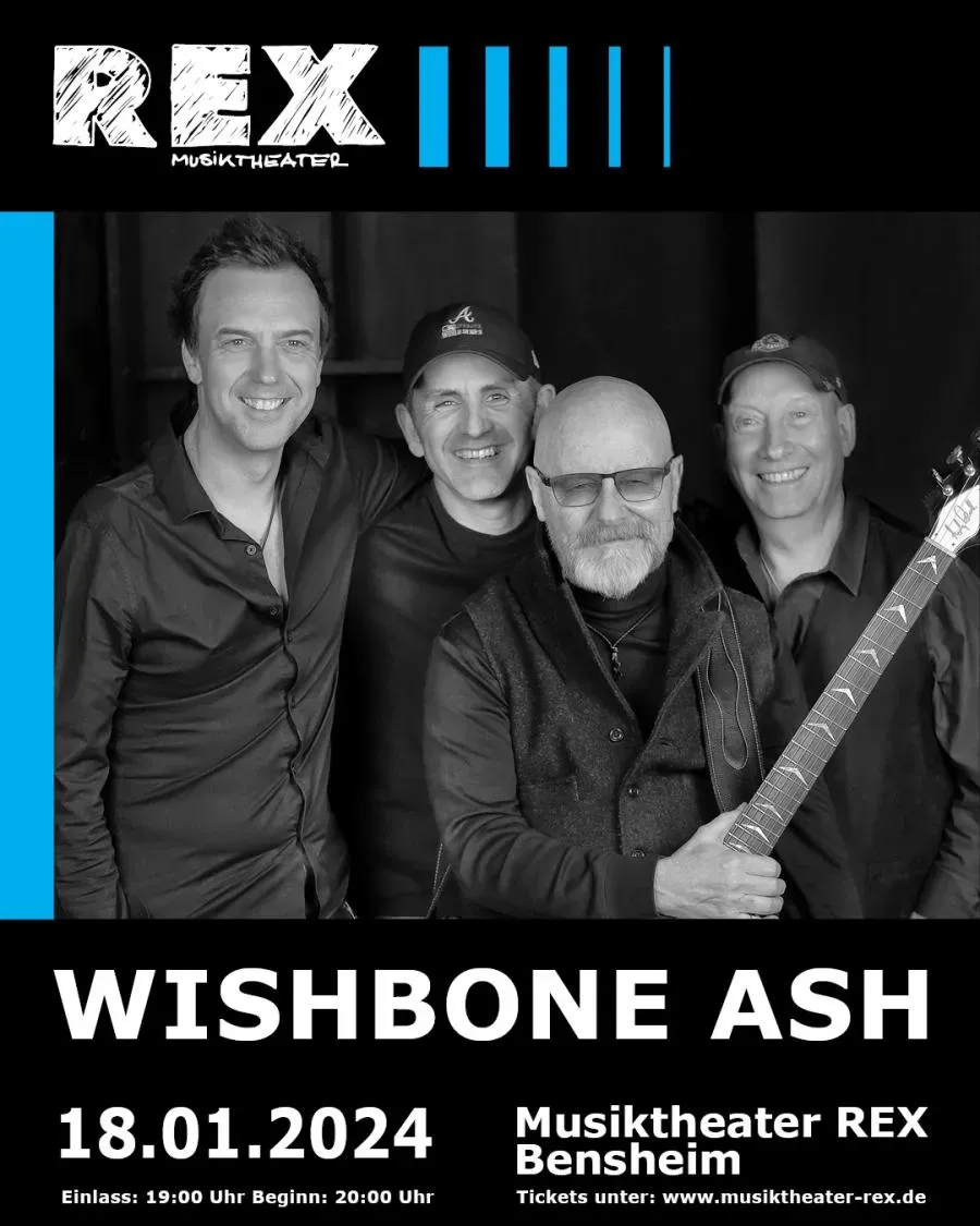 Wishbone Ash at Des Plaines Theatre, 21 November | Event in Des Plaines | AllEvents