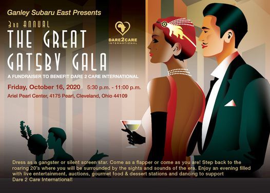 3rd Annual Great Gatsby Gala Ariel Pearl Center Cleveland June 10 2022 Allevents In Nyc Gala Events Calendar 2022