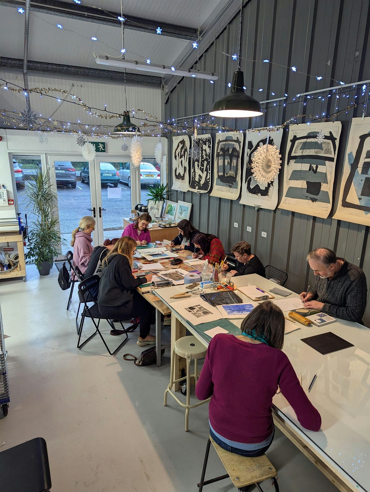 Christmas Print Social at Cló & Co Printmaking Studio, 19 December | Event in Ramelton | AllEvents