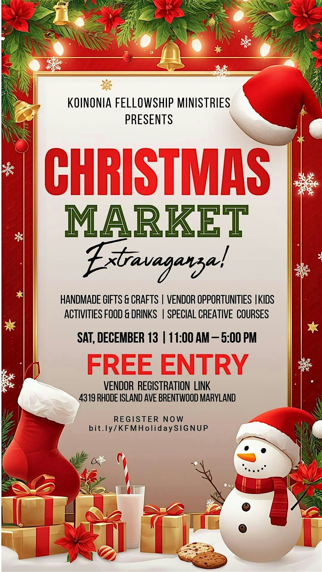 Christmas Market Extravaganza, 13 December | Event in Brentwood | AllEvents