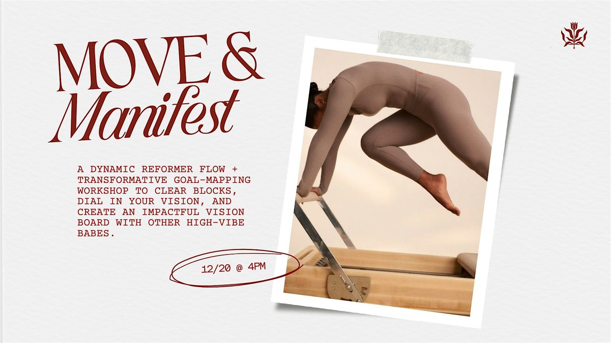 Move & Manifest, 20 December | Event in Issaquah | AllEvents