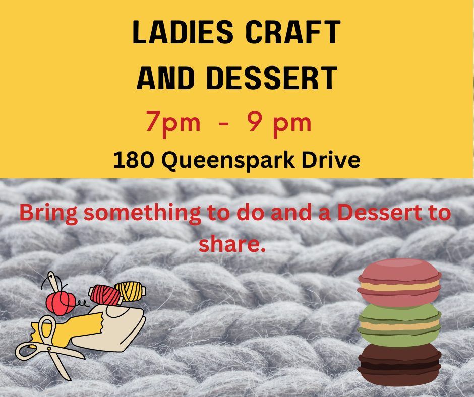 Ladies Craft and Dessert Night, Parklands Baptist Community Church