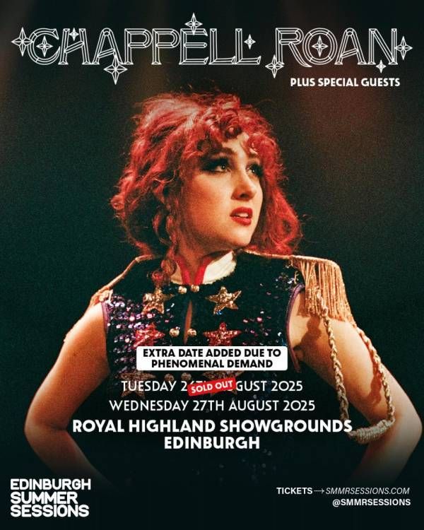 Chappell Roan Edinburgh Tickets, 27 August | Event in Edinburgh | AllEvents