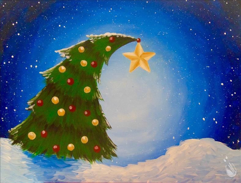 Kids Class Christmas Star, Painting with a Twist (2100 Stephens Ave