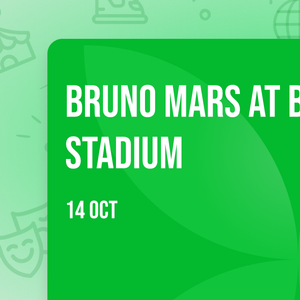 Bruno Mars at BC Place Stadium