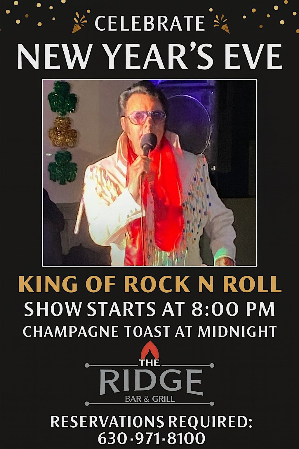 NYE with the King of Rock N Roll, 31 December | Event in Woodridge | AllEvents