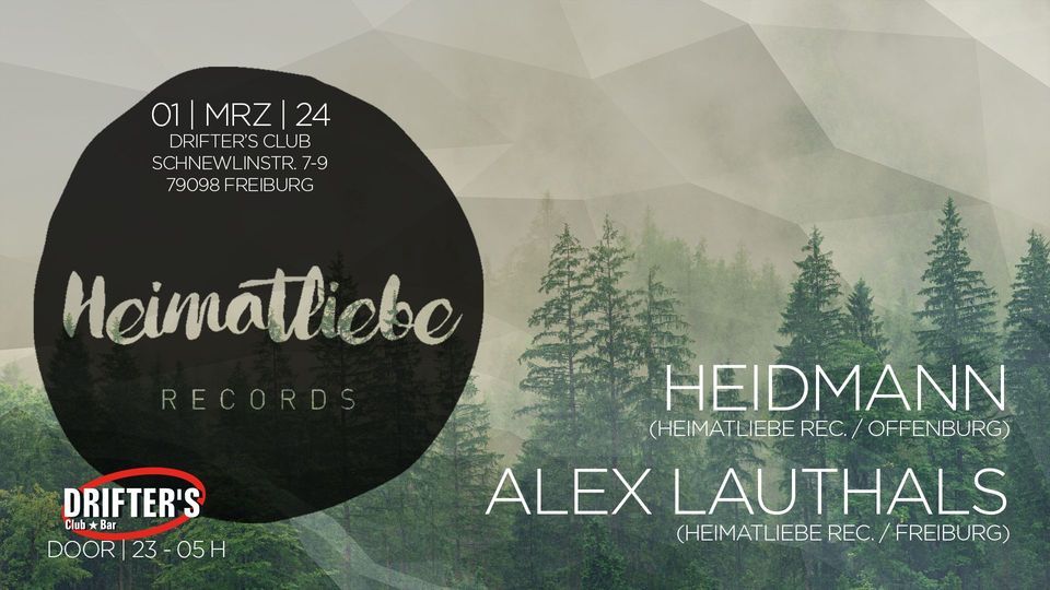 HEIMATLIEBE RECORDS - SHOWCASE , Drifter`s Club, Freiburg Im Breisgau ...