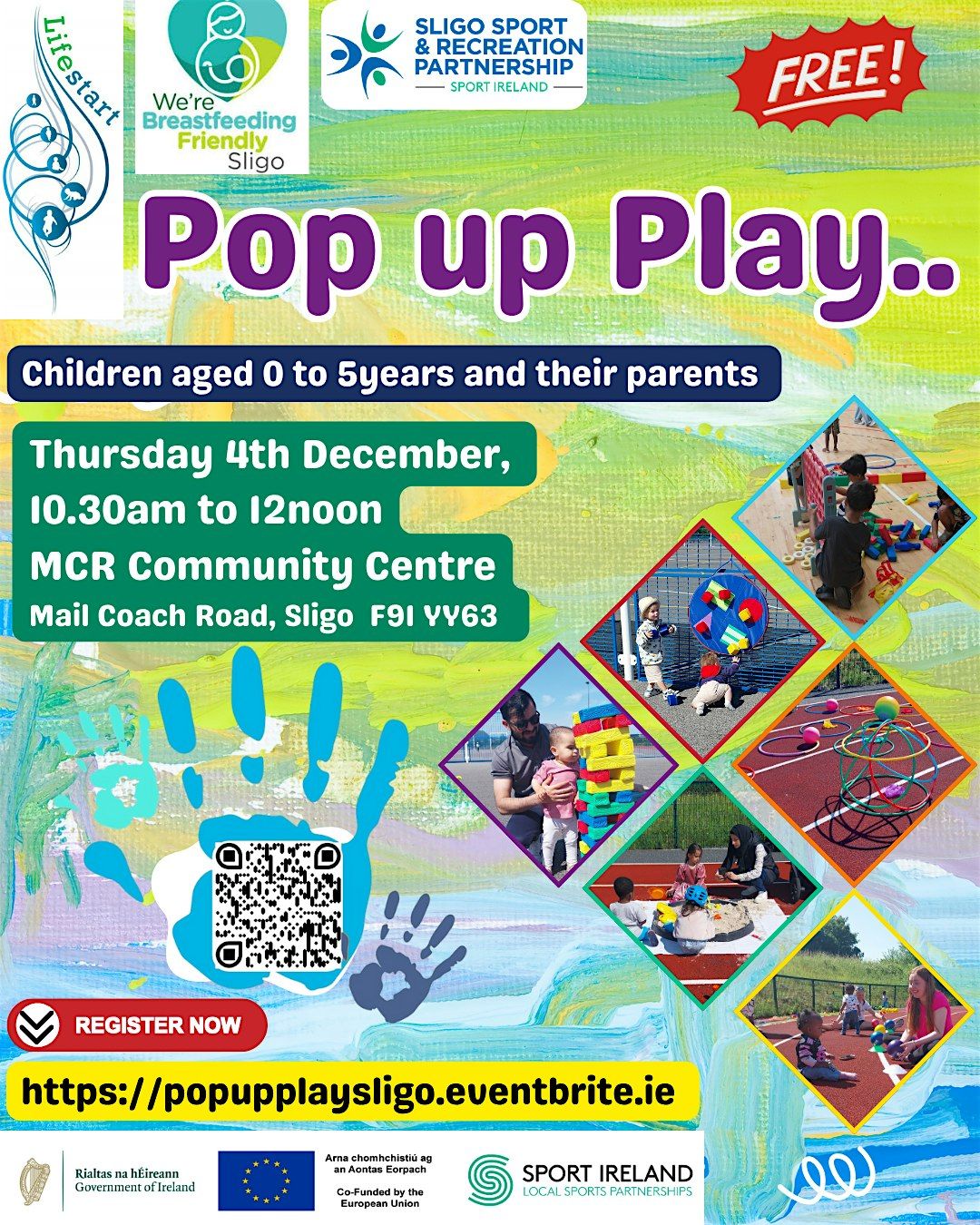 Pop up Play.., 4 December | Event in Sligo | AllEvents
