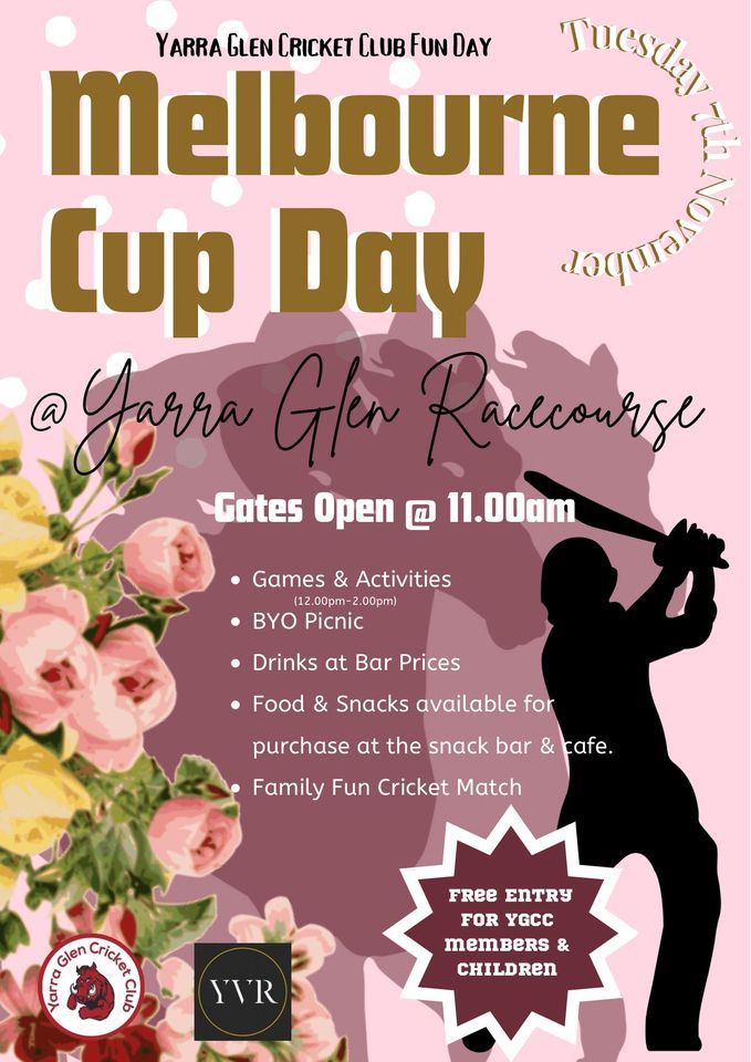 Yarra Glen Cricket Club Fun Day , Yarra Valley Racing, Yarra Glen, 7