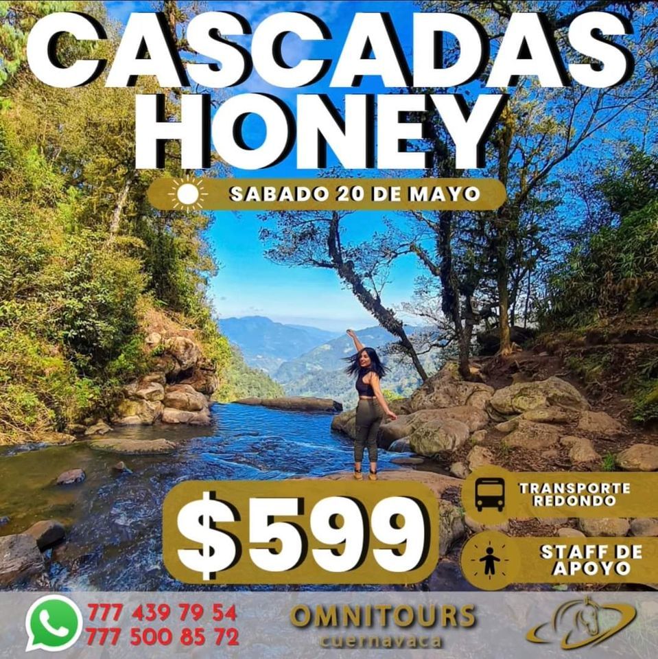 Cascadas Honey , Cascadas Paraiso Honey Puebla, 20 May 2023 AllEvents.in