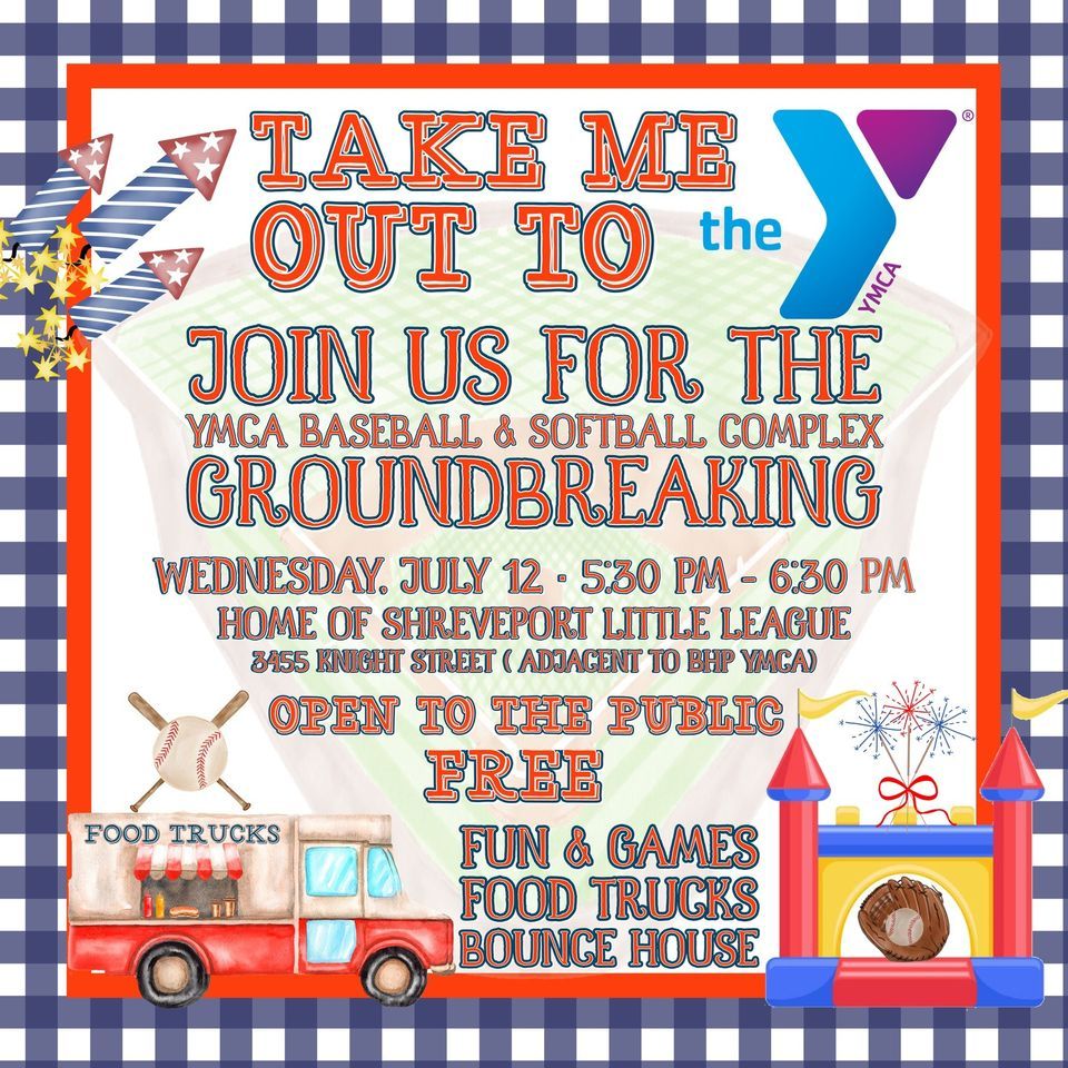 Groundbreaking Youth Baseball and Softball Complex!, Shreveport