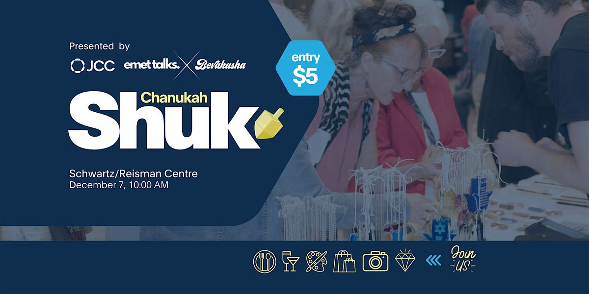 Chanukah Shuk, 7 December | Event in Vaughan | AllEvents