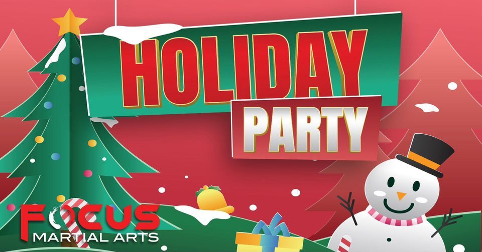 Focus Martial Arts Holiday Party, Focus Martial Arts, Woburn, 16 December