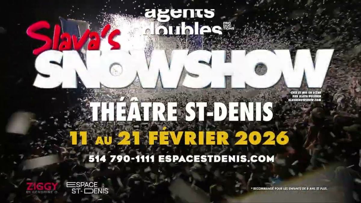 Slava's Snowshow, 10 February | Event in Montreal | AllEvents
