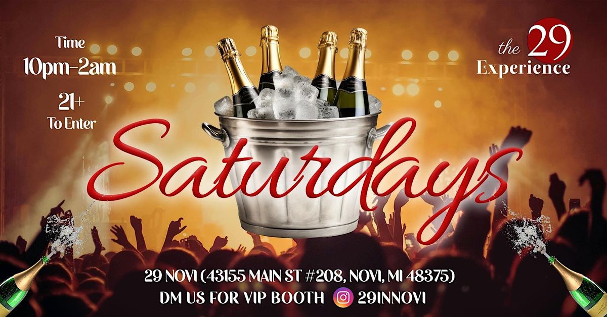 Saturday Nights @29Novi