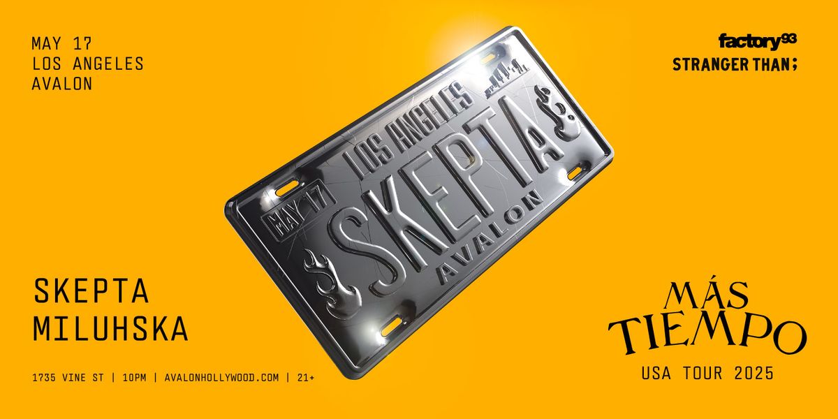 Skepta, 16 May | Event in Los Angeles | AllEvents