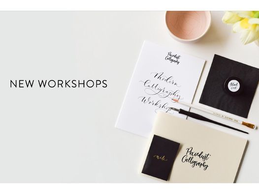 Modern Calligraphy Work Shop Brisbane East Brisbane July 25 21 Allevents In