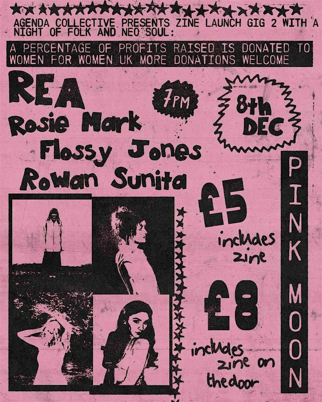 Agenda Collective Zine Lanuch 2: A night of Folk and Neo-Soul, 8 January | Event in Brighton and Hove | AllEvents