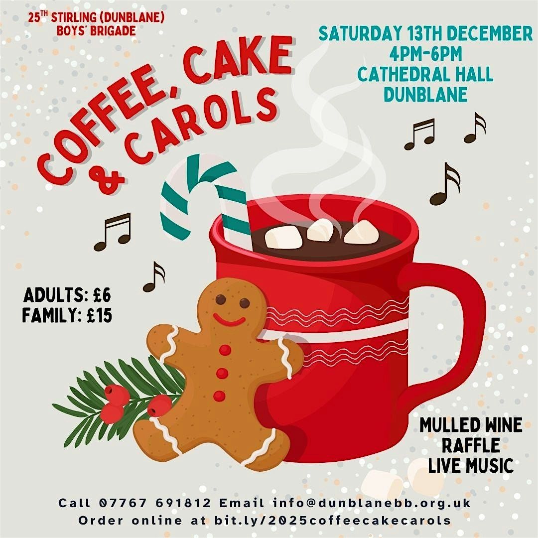 Coffee, Cake & Carols 2025, 13 December | Event in Dunblane | AllEvents
