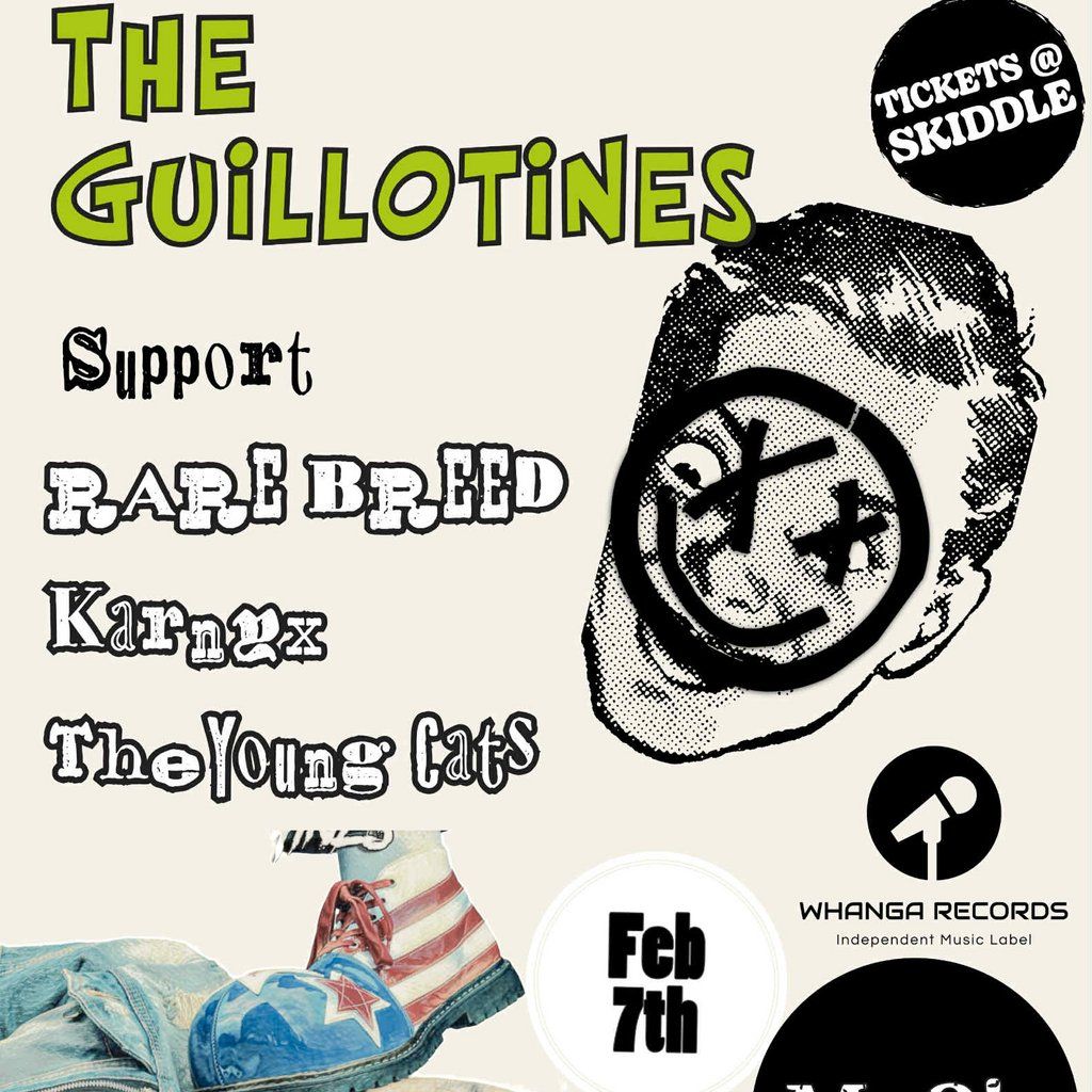 The Guillotines Live at McQ's, 7 February | Event in Dunfermline | AllEvents
