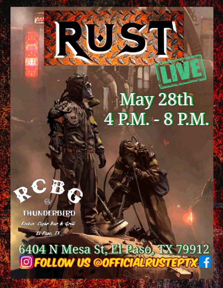 Rust LIVE at The Rockin Cigar Bar...Again, The Rockin' Cigar Bar