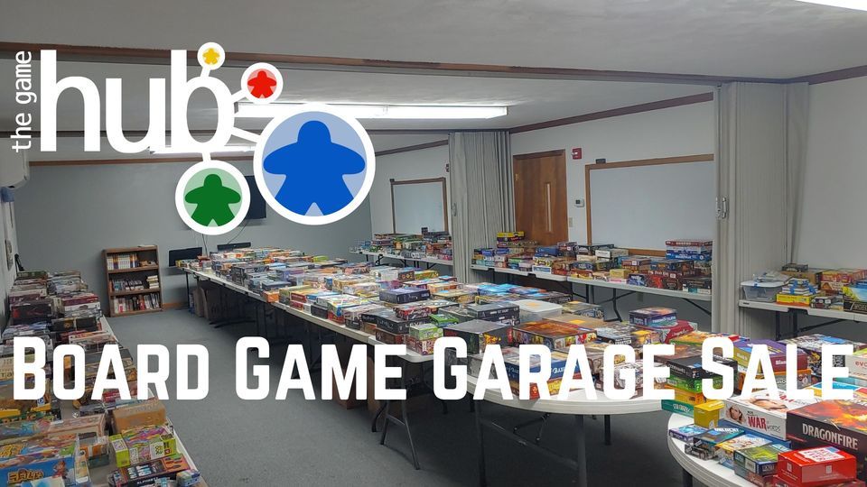 Board Game Garage Sale, Hopewell UB, Auburn, June 10 2023 AllEvents.in