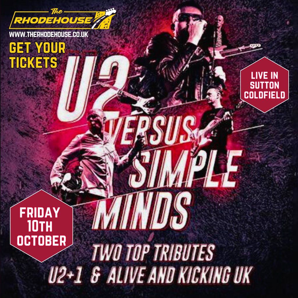 U2 vs Simple Minds, 10 October | Event in Birmingham | AllEvents