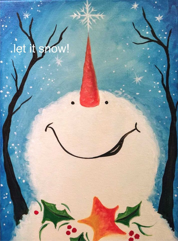 Parent & Me Paint Party Snowman, 1545 Pleasant Grove Blvd, Roseville