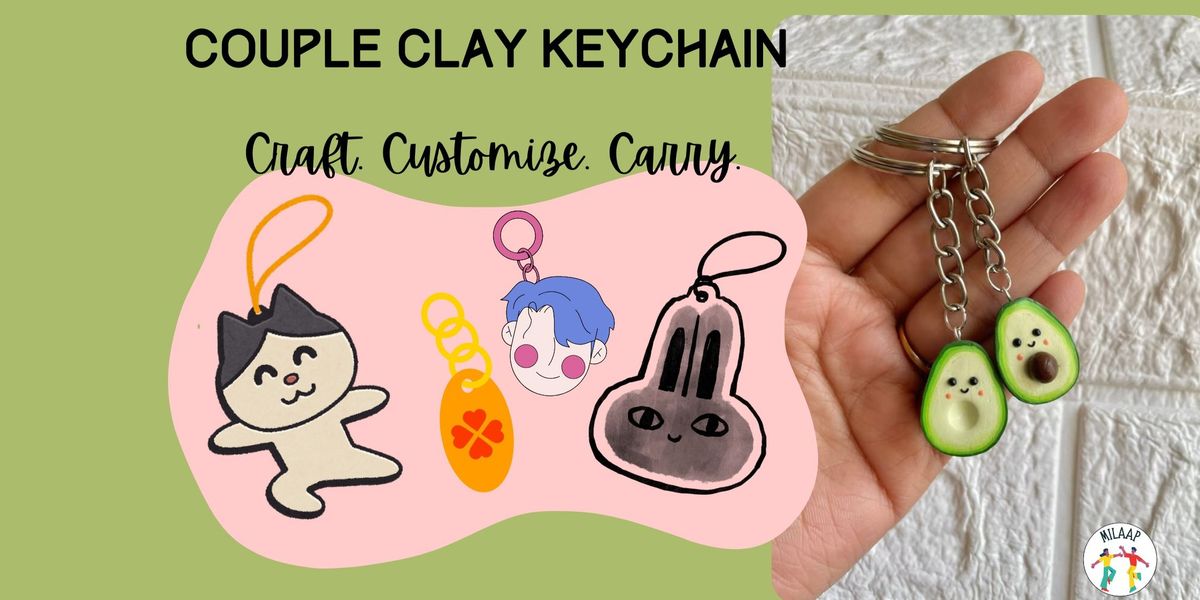 Couple Clay Keychain Workshop | Event in Hyderabad | AllEvents