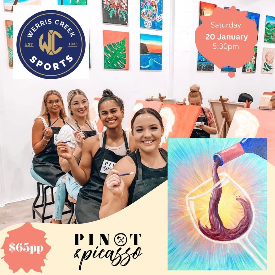Paint & Sip at Werris Creek Sports!, Werris Creek Sports, West Tamworth