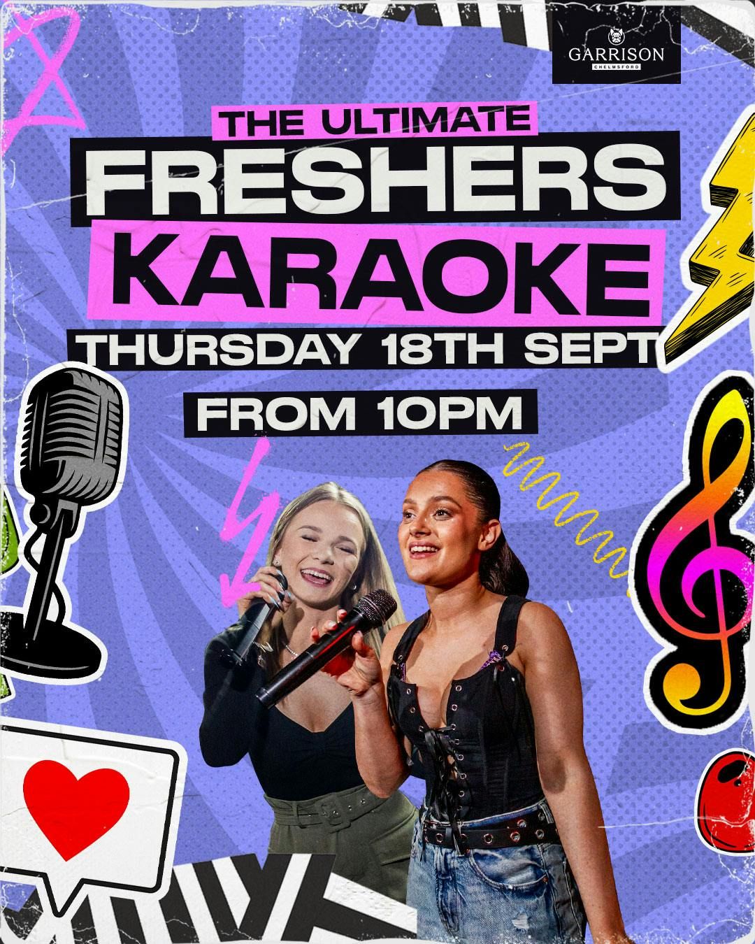 The Ultimate Freshers Karaoke Night!, 18 September | Event in Chelmsford | AllEvents