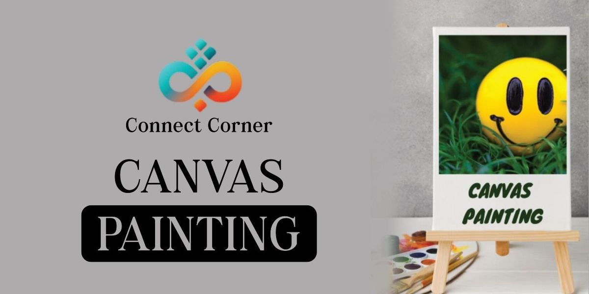 Connect Corner: Canvas Painting Workshop, 23 August | Event in Hyderabad | AllEvents