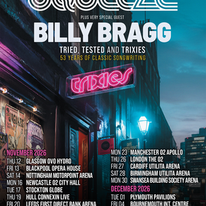 Squeeze and Billy Bragg at Utilita Arena Birmingham