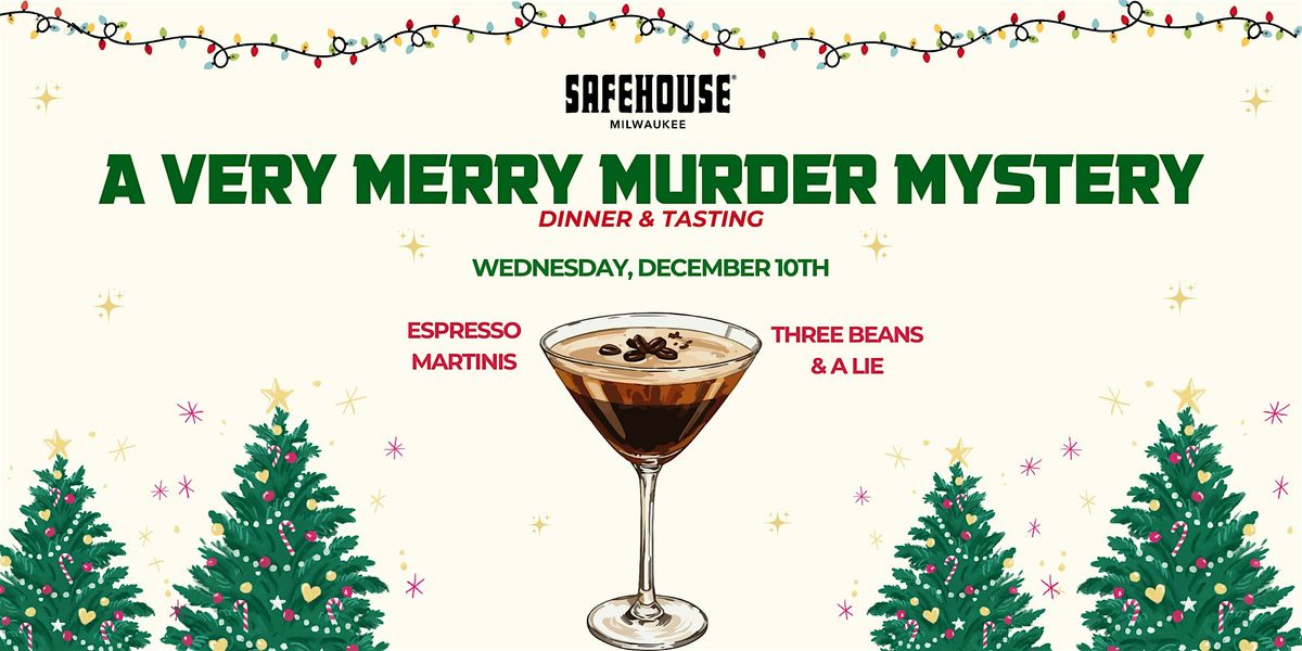 A Very Merry M**der Mystery: Dinner & Tasting, 10 December | Event in Milwaukee | AllEvents